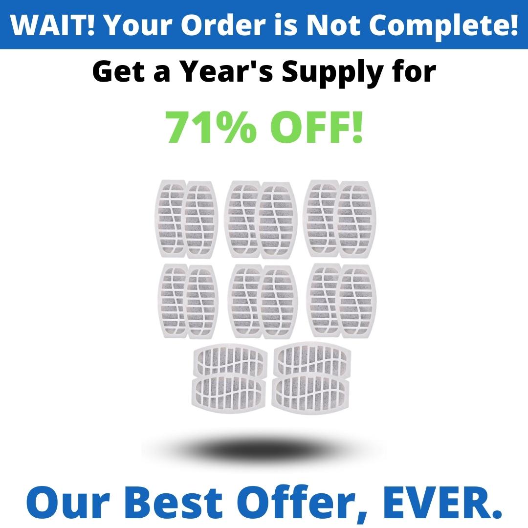 1 Year Supply of PuraDrink™ Filters (16 Pack)